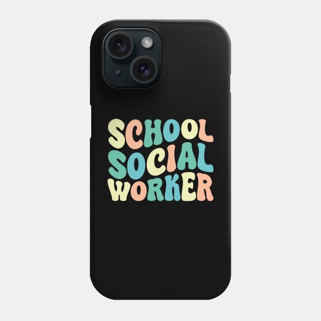 School Social Worker Phone Case by UrbanCharm