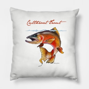 Cutthroat Trout Pillow