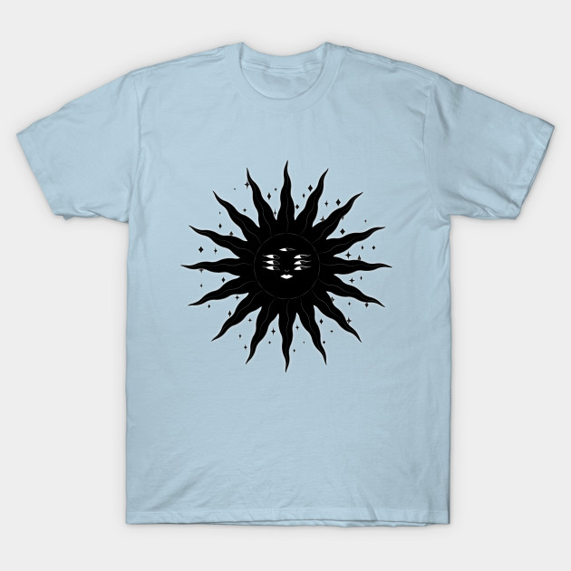 Disover Seven Eyed Sun V2 - Cloud - T-Shirt