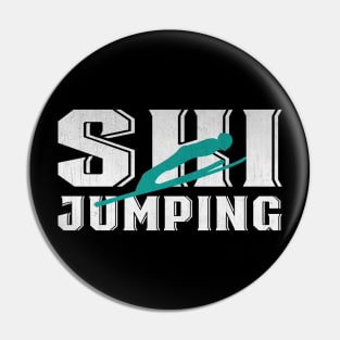 Ski Jumping Novelty Extreme Winter Sports Gift Pin