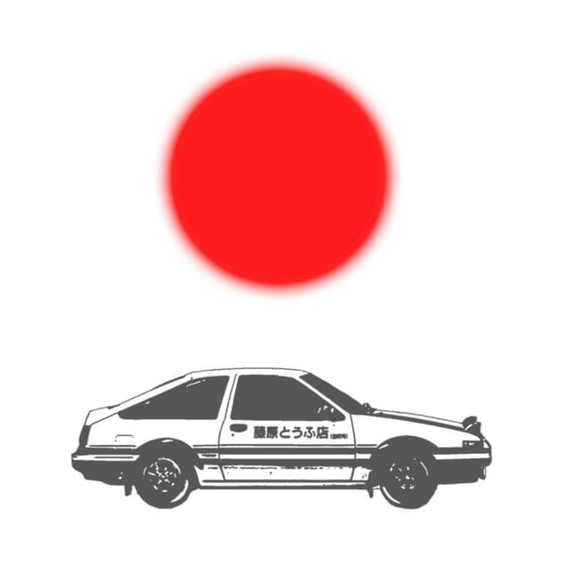 Japan Pride, AE86 by RodeoEmpire