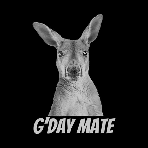 GDay Mate  Australian Kangaroo by daylightpombo3