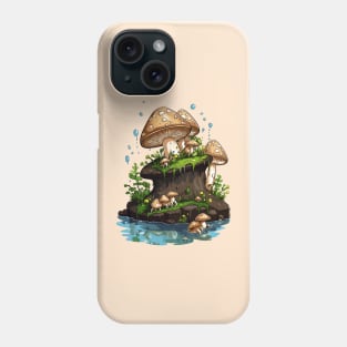 Fungal Fantasy - Mosscore Mushroom Phone Case