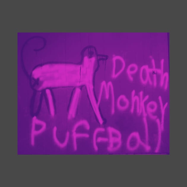 Death Monkey Puffball Purple by Death Monkey Puffball
