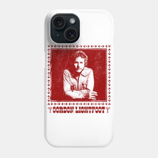 Gordon Lightfoot /\/\ Retro Style Country Fan Design Phone Case