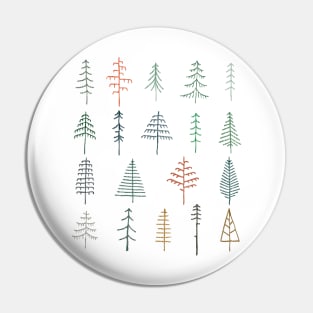 Colourful Trees, Trees & MORE TREES Pin