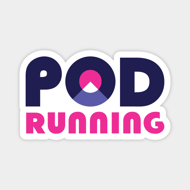 Pod Running Coach Buffalo NY Magnet by PodDesignShop