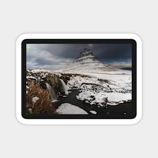 Kirkjufell Famous Travel Destination Fist of the First Men in Iceland Magnet