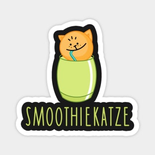 Funny smoothie cat Magnet