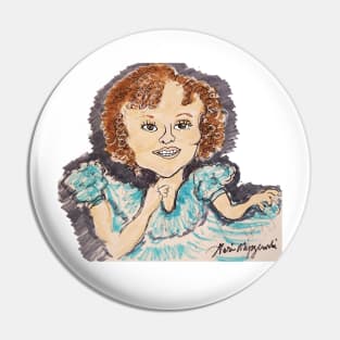 Shirley Temple Pin