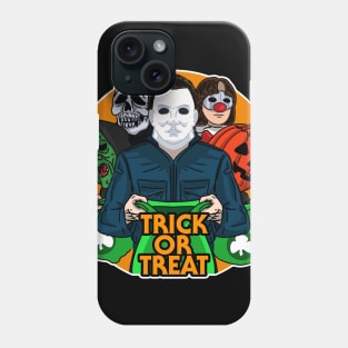 Halloween trick or treat Phone Case