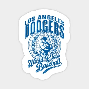 Vintage DODGERS World Class Baseball Magnet