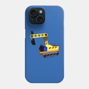 Brick Creations - Motorised Excavator Phone Case