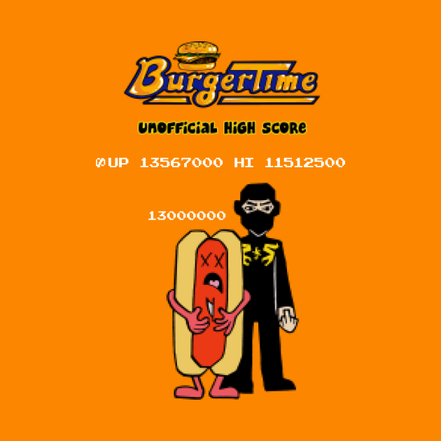 Ninja Brian's Burger Time High Score by LuisIPT