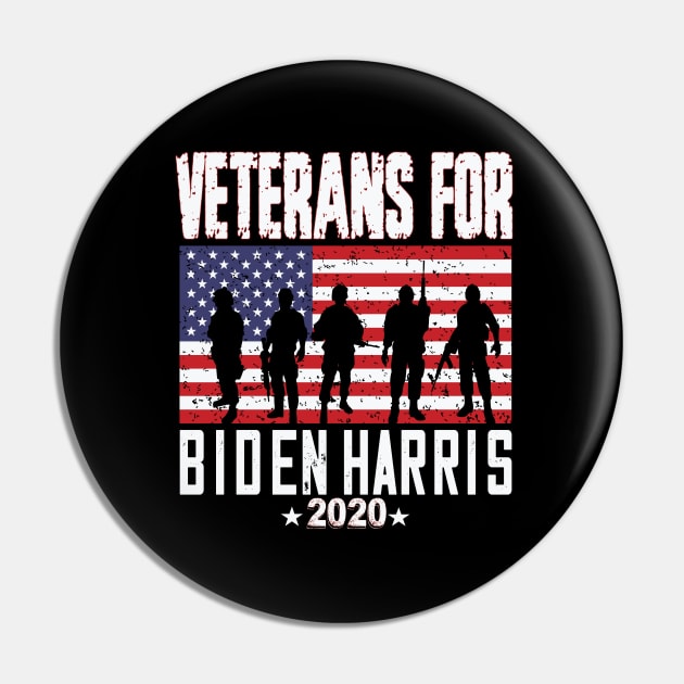 Veterans for biden Harris 2020 Pin by DODG99
