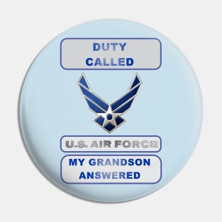 DutyCalledAirForce Grandson Pin