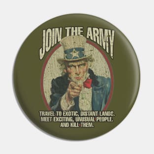 Join The Army 1971 Pin