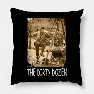 12 Against the Odds The Dozen Cinematic Thrills Tee Pillow