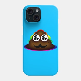 Rainbow Poop Emoji Phone Case