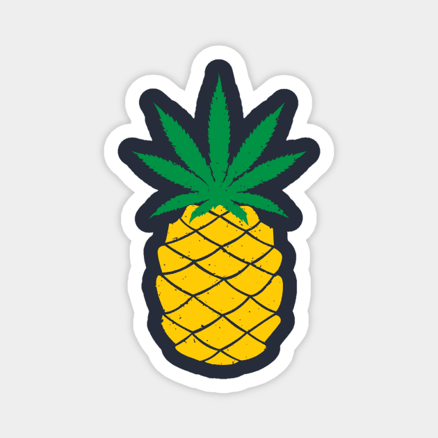 pineapple pot leaf shirt