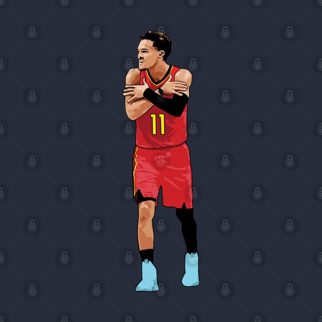 Trae Young Pixel Freeze by qiangdade