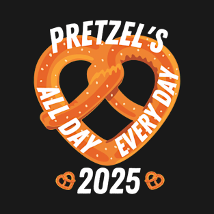 Happy National Pretzel Day 2025 T-Shirt