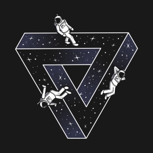 Impossible Space Triangle | Astronauts T-Shirt