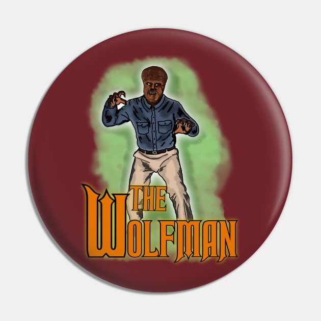 The Wolfman Pin by TL Bugg