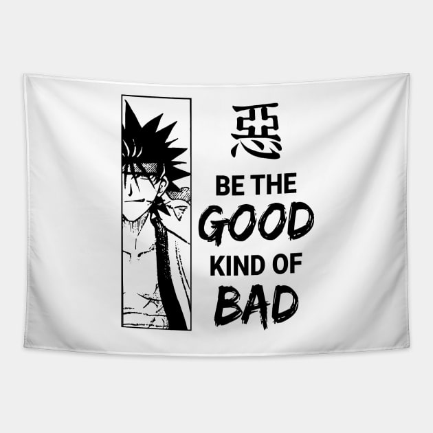 Be like Sanosuke, be the good kind of bad Tapestry by Elemesca