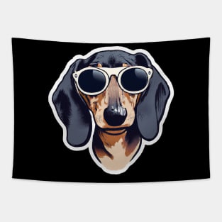 Vintage Dachshund Dog Lover Retro Tapestry