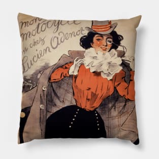 Vintage Advertising Poster France Pillow