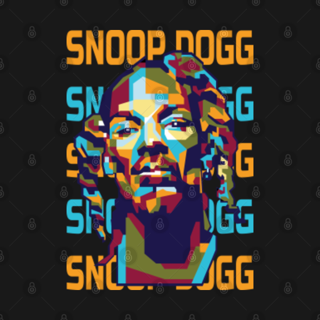 Disover Abstract Snoopdogg in WPAP - Snoop Dogg - T-Shirt