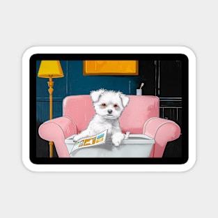 Cute dog 10 Magnet