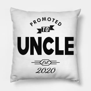 New Uncle - Promoted to uncle est. 2020 Pillow