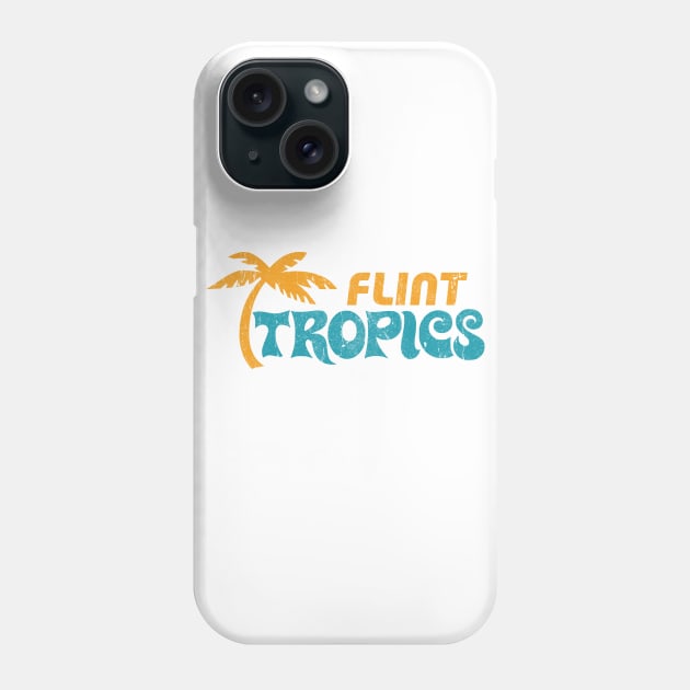 Flint Tropics Phone Case by familiaritees