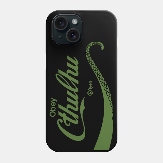 Obey Cthulhu Phone Case by byb