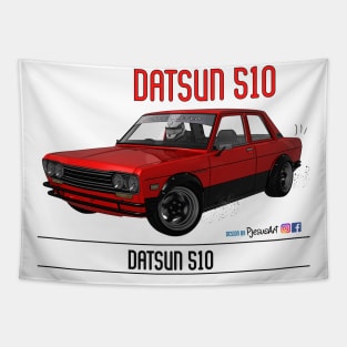 Datsun 510 Red Tapestry