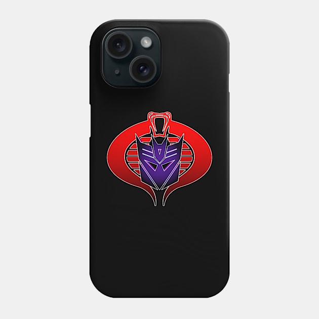 Cobra Decepticon Insignia Phone Case by TFPrototype