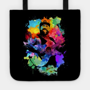 Zachry Alexander Brown - splash watercolor Tote