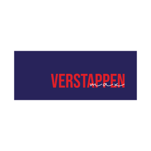 Max Verstappen Driver Name - 2022 Season #5 T-Shirt