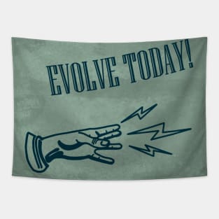 Evolve Today (Light) Tapestry