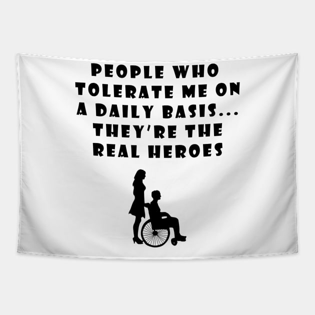 Real heroes Tapestry by Insignis