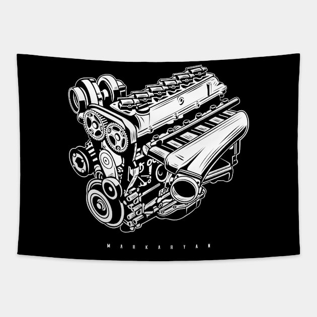 2JZ GTE Tapestry by Markaryan