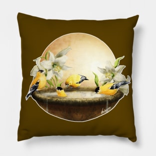 Sun Birds Pillow