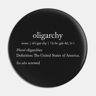 The Definition of Oligarchy Pin