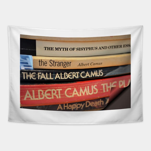 The Pages of Camus Tapestry by bgaynor