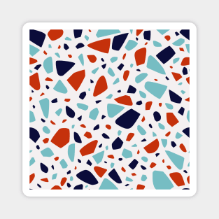 Terrazzo Abstract Pattern Magnet