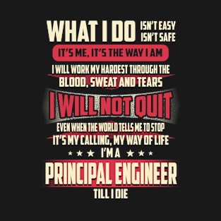 Principal Engineer What i Do T-Shirt