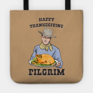 Happy Thanksgiving Pilgrim Tote