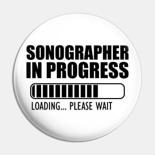 Sonographer in progress loading Pin